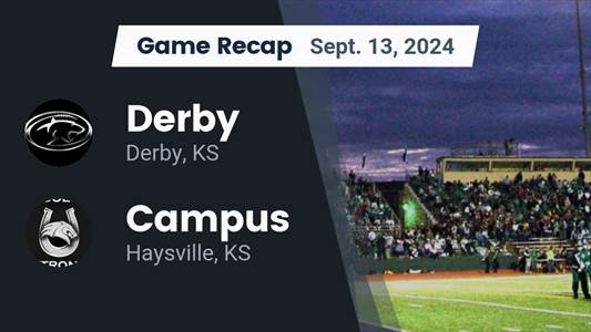 Football Recap: Derby Piles Up the Points Against Haysville Campus