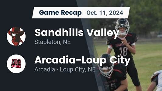 Football Recap: Sandhills Valley Takes a Loss