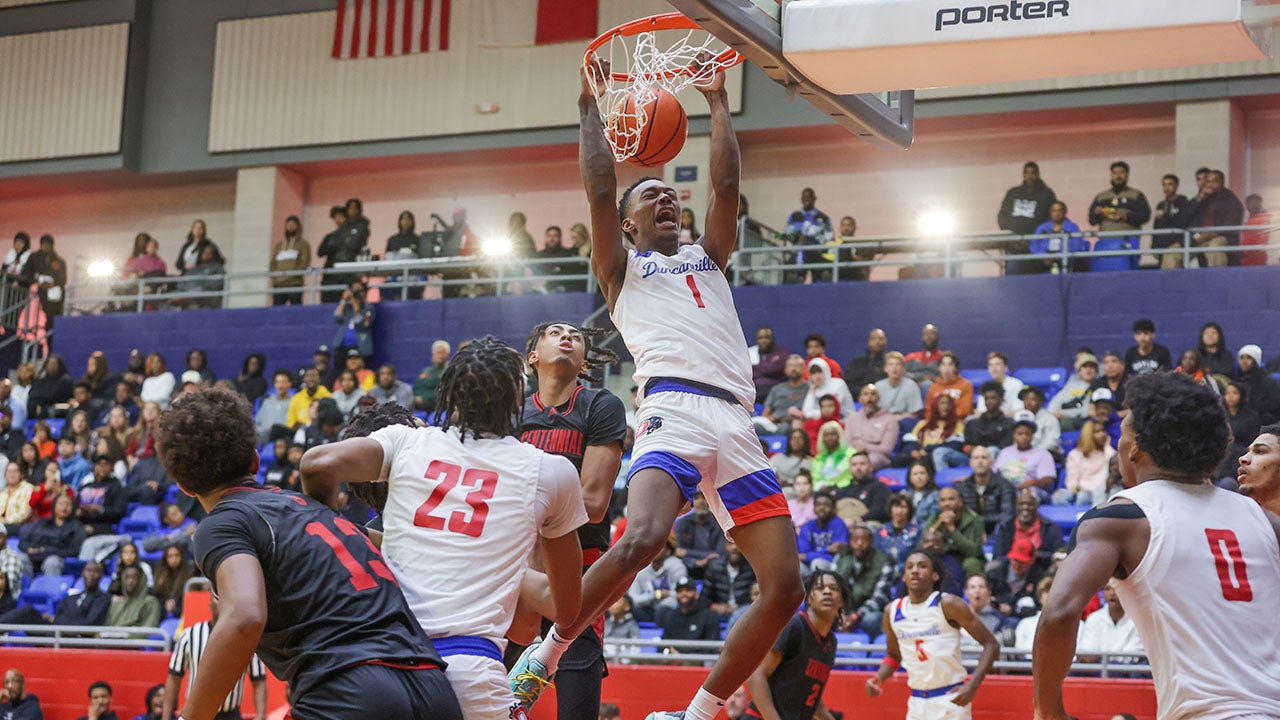 High school basketball: Ron Holland stars again to lead No. 2 Duncanville over No. 3 Centennial 59-57