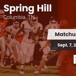 Football Game Recap: Spring Hill vs. Riverdale