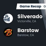 Barstow beats Silverado for their third straight win