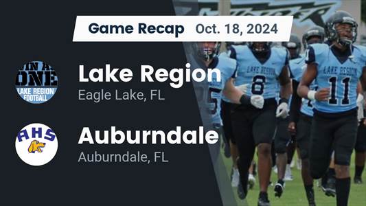 Football Recap: Auburndale Skates Past Lake Region with Ease