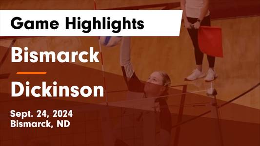 Volleyball Recap: Dickinson Falls Short Against Ranked Bismarck