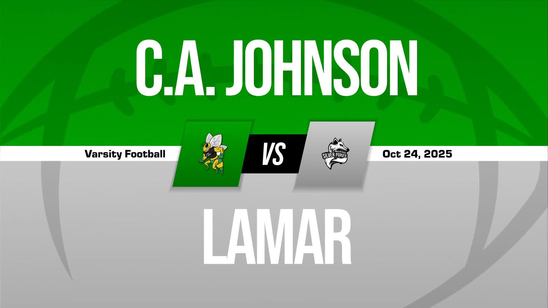 Football Recap: C.A. Johnson Snaps Four-Game Streak of Losses at Home