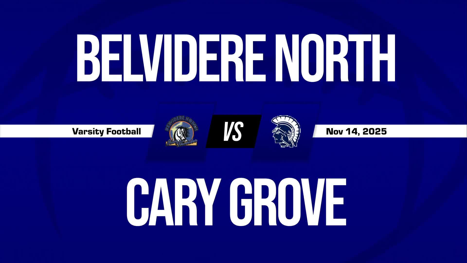 Football Game Preview: Belvidere North Blue Thunder vs. St. Francis Spartans + How To Watch