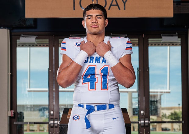 For the fifth consecutive year, Bishop Gorman is home to the MaxPreps Nevada Player of the Year. Prince Williams joins Zachariah Branch, Micah Alejado and Jett Washington on that list. (PHOTO: Jenni Webber)