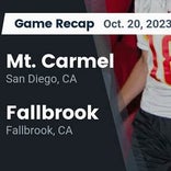 Football Game Recap: Mt. Carmel Sundevils vs. Rancho Bernardo Broncos
