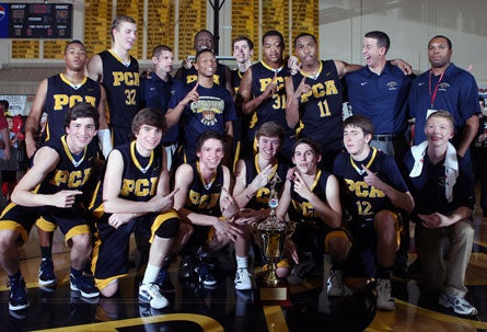 Prestonwood Christian became the first Texas school to win the prestigious City of Palms Classic, dominating Grace Prep 62-42 Wednesday night.