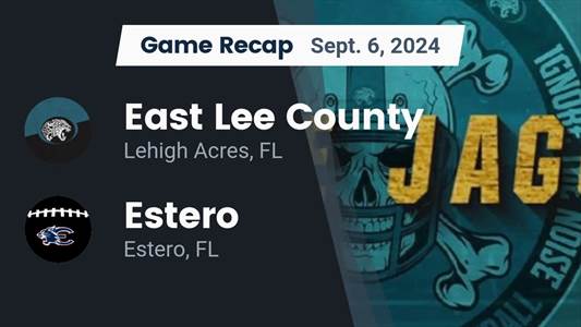 Football Recap: Estero Piles Up the Points Against Ida Baker