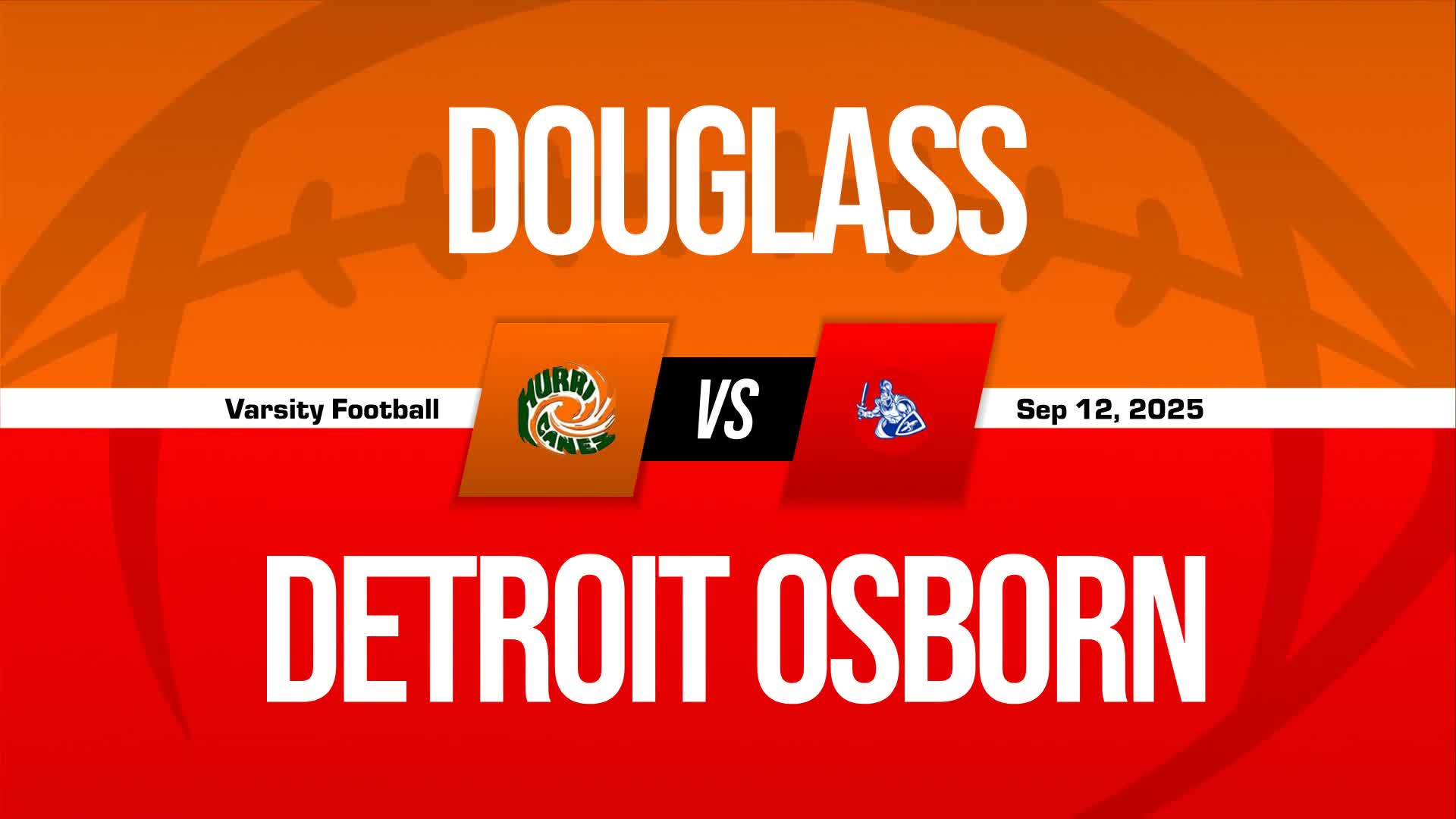 Football Recap: Osborn Has No Trouble Against Douglass + How To Watch