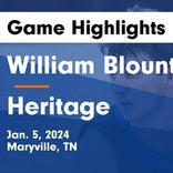 Basketball Game Recap: Heritage Mountaineers vs. Red Bank Lions