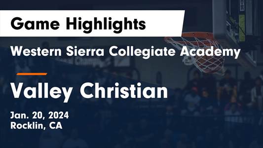 Basketball Game Recap: Western Sierra Collegiate Academy Wolves vs
