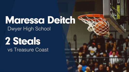 Maressa Deitch Game Report: vs Palm Beach Gardens