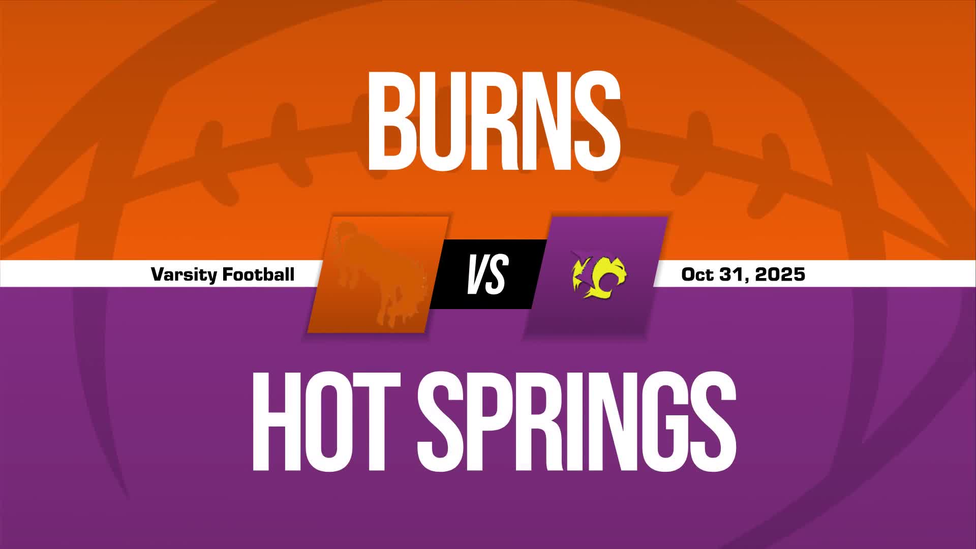 Football Game Preview: Hot Springs County Bobcats vs. Big Horn Rams + How To Watch