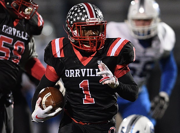 Orrville (Ohio) junior running back Marquael Parks is a first team MaxPreps Preseason Junior All-American. He scored 56 touchdowns as a sophomore. 