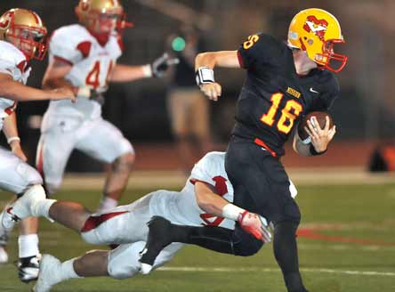 Alex Bridgford and Mission Viejo are facing a local threat in Oceanside.