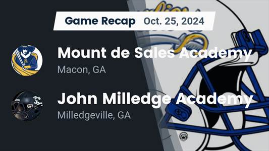 Football Recap: Mount de Sales Academy Comes Up Short