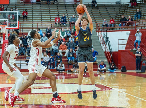 Five-star Connecticut signee is shooting 44.4 percent from 3-point range in his four-year high school career. (Photo: Julie L. Brown)