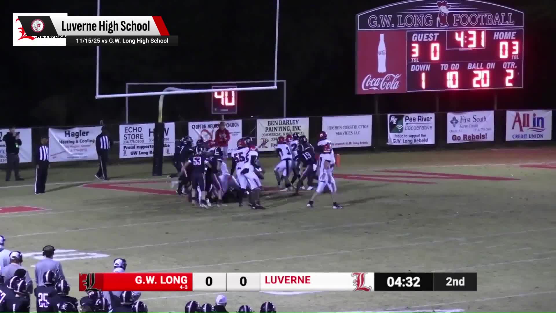 Football Recap: Lanett Extends Winning Streak to Seven + How To Watch