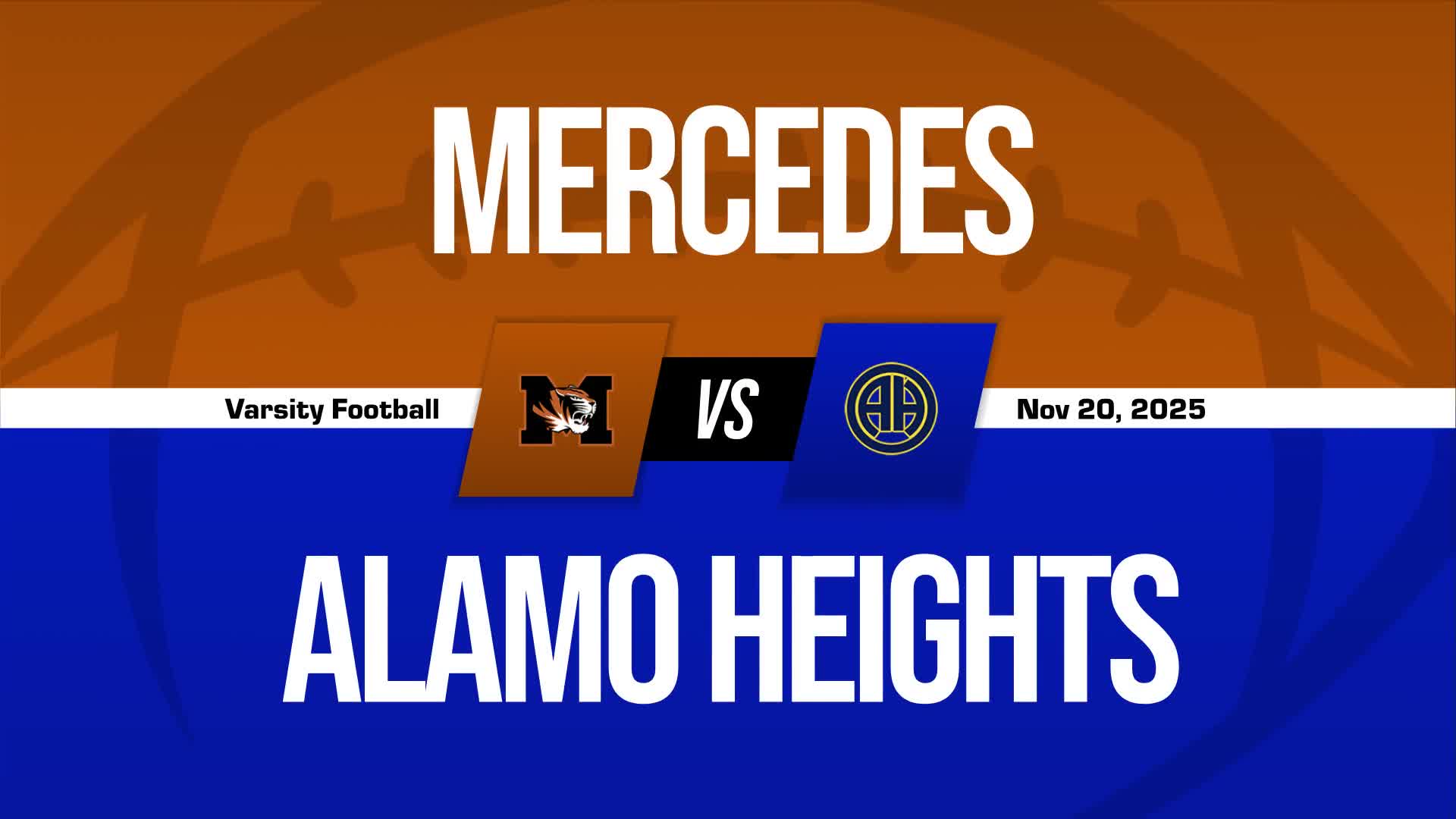 Football Recap: Alamo Heights Skates Past Mercedes with Ease + How To Watch