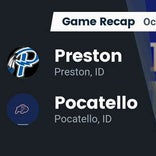 Football Game Recap: Preston Indians vs. Pocatello Thunder