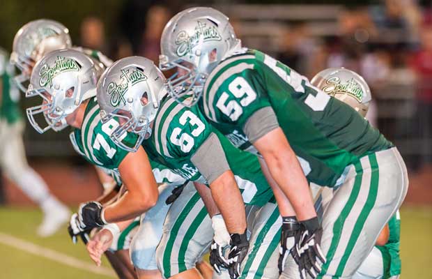 De La Salle's line play is a key to its success.