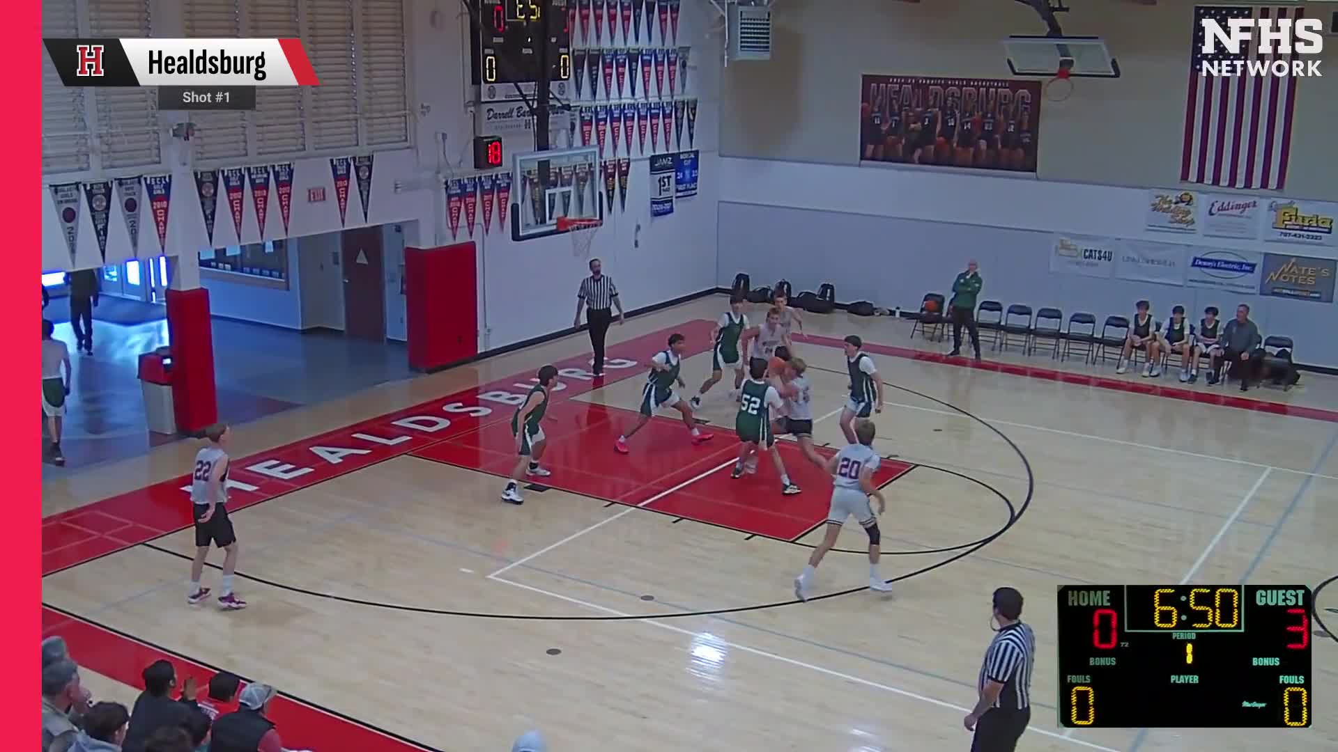 Basketball Recap: Healdsburg Piles Up the Points Against Credo