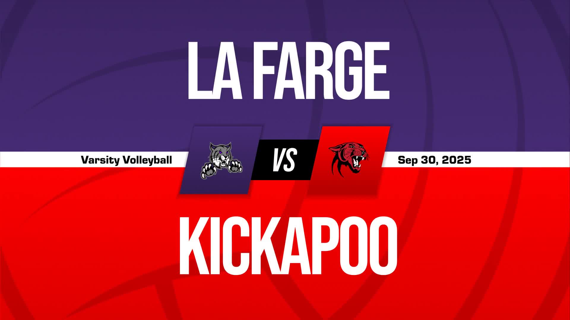 Volleyball Game Preview: Kickapoo Panthers vs. Iowa-Grant Panthe