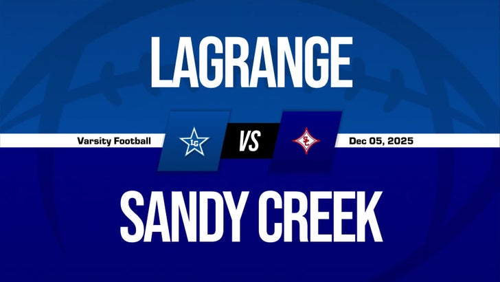 Football Recap: Lagrange Falls Short of Sandy Creek in the Playo