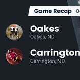 Football Game Recap: Carrington Cardinals vs. Oakes Tornadoes