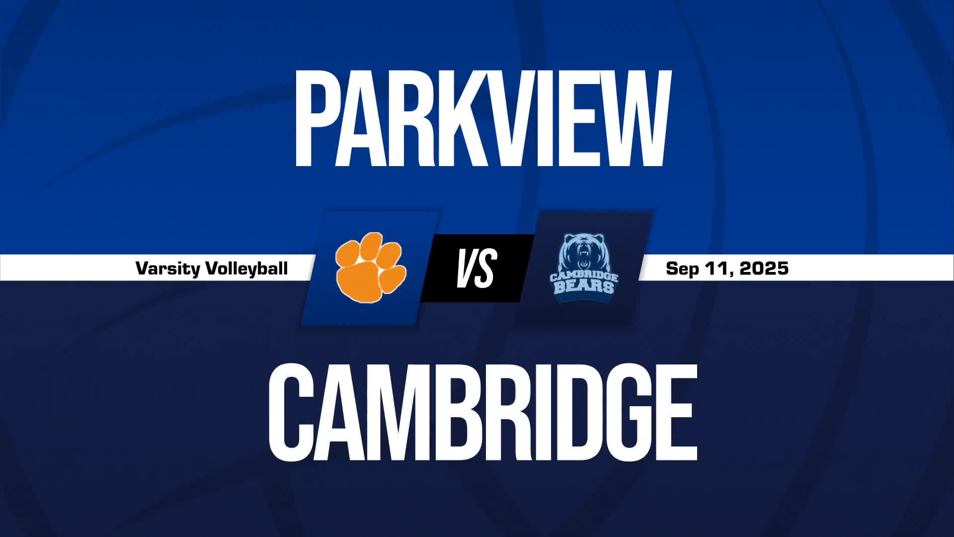 Volleyball Recap: Cambridge Takes a Loss