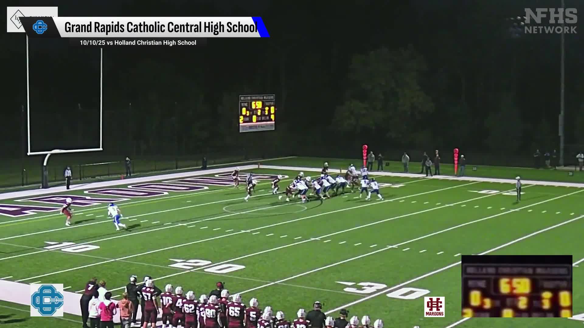 Football Recap: Kelloggsville Takes a Loss