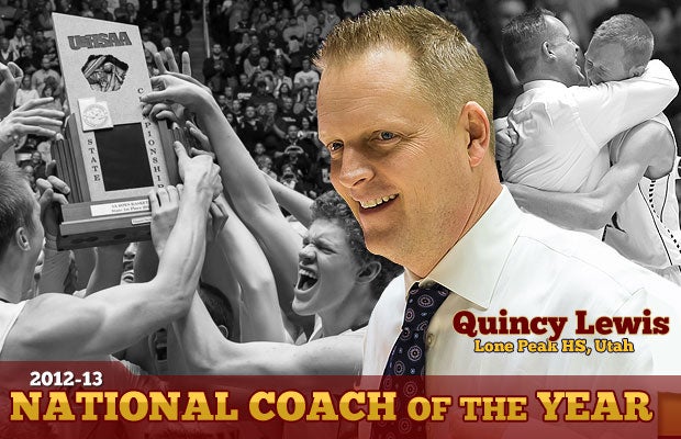 Quincy Lewis: National Coach of the Year