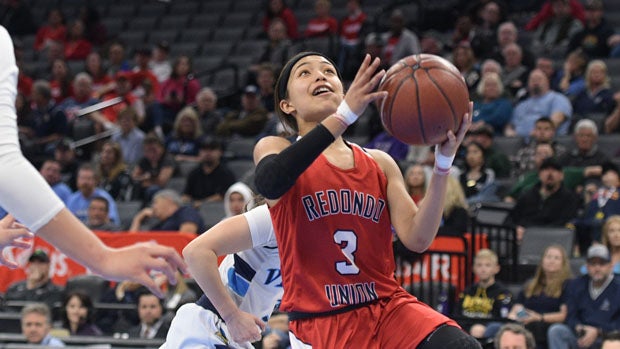 Alyssa Munn scored 17 points for the state champions.