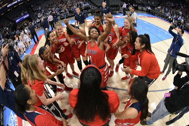 The Sea Hawks celebrated their first girls state championship.