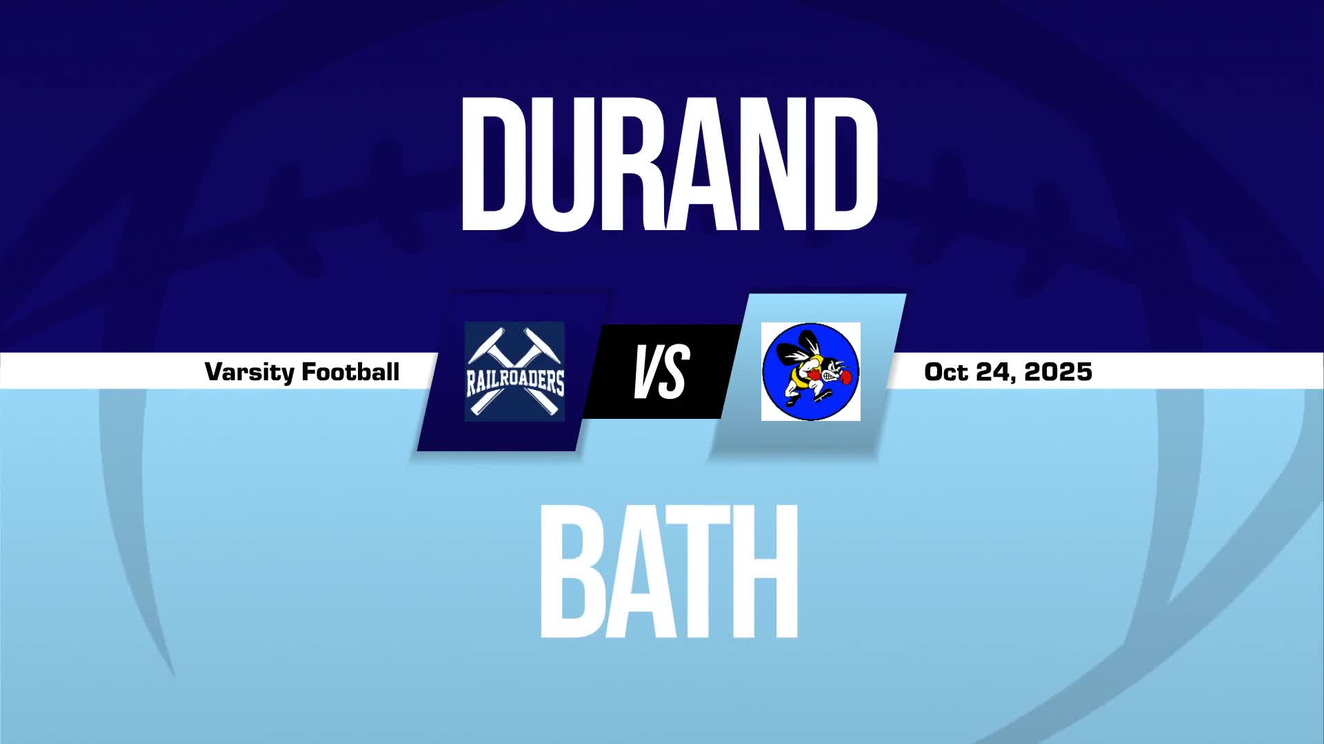 Football Game Preview: Durand Railroaders vs. Montrose Rams + How To Watch