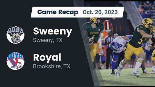 Royal beats Sweeny for their second straight win