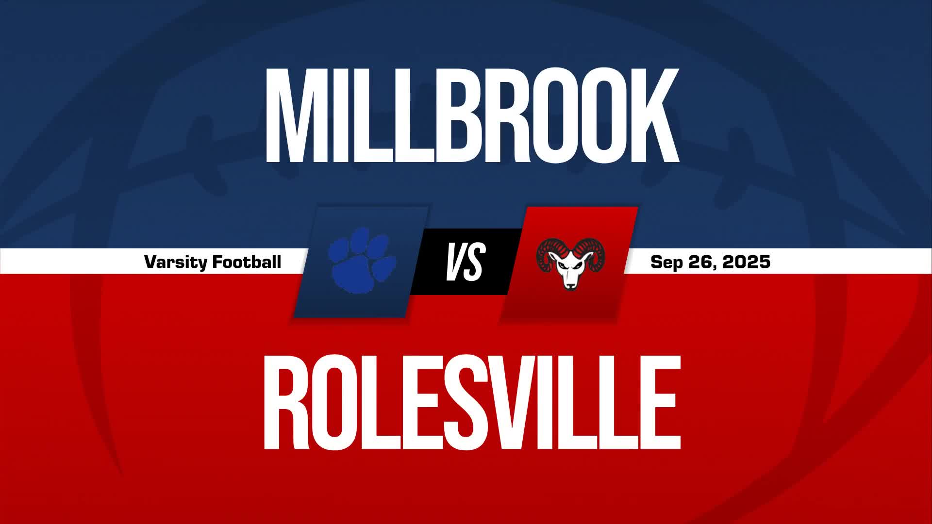 Football Recap: Millbrook Piles Up the Points Against Leesville 