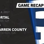 Football Game Preview: Wheeler County vs. Portal