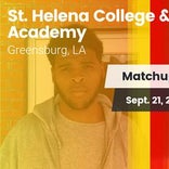 Football Game Recap: St. Helena College and Career Academy vs. P