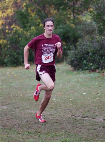 BH-BL cross country runner Otis Ubriaco.