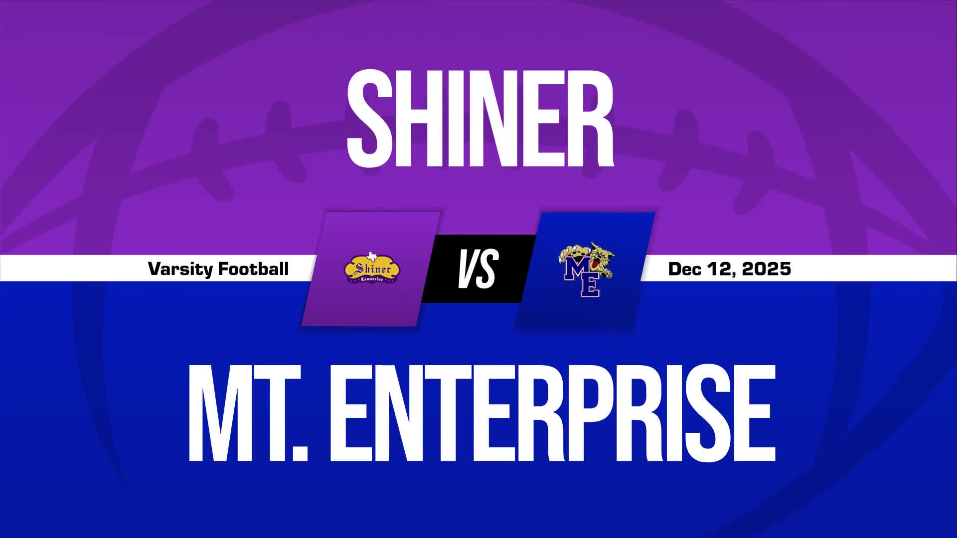 Football Recap: Mt. Enterprise Falls Short of Shiner in the Playoffs + How To Watch