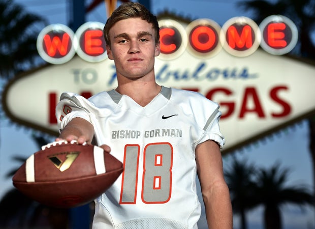 Quarterback Tate Martell