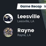 Football Game Recap: Rayne Wolves vs. Leesville Wampus Cats