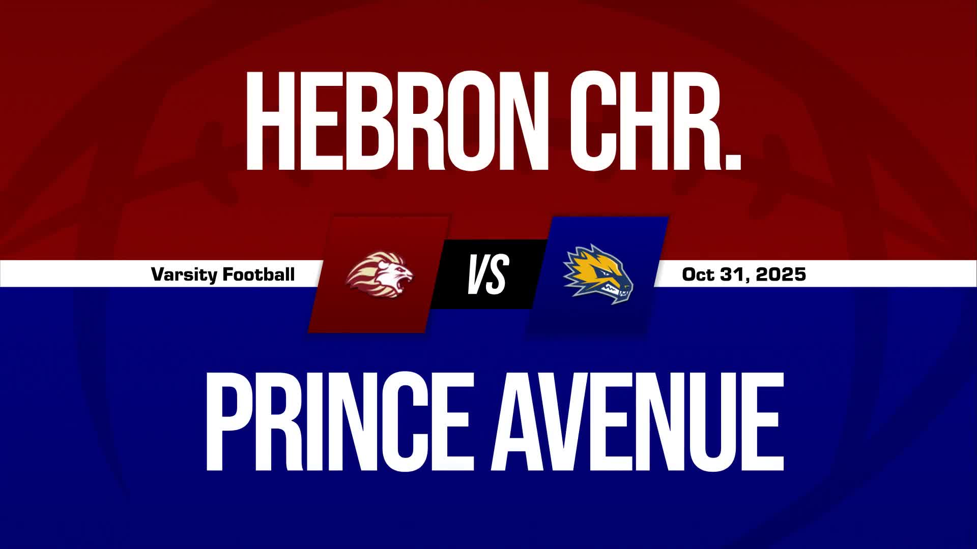 Football Game Preview: Hebron Christian Lions vs. Trinity Christian Lions + Official Tickets