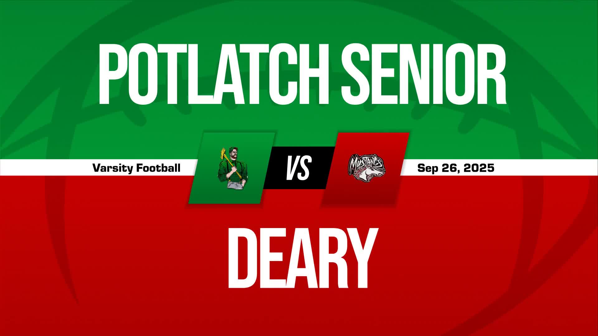 Football Game Preview: Deary Mustangs vs. Lakeside Knights