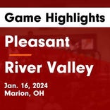 Pleasant snaps three-game streak of wins at home
