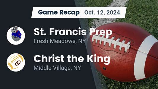 Football Game Preview: Christ the King Royals vs. Mt. St. Michae