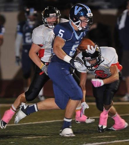 Valor Christian running back Christian McCaffrey is considered by some to
be the best in the state.