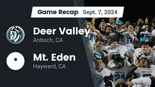 Football Game Preview: Deer Valley Leaves Home